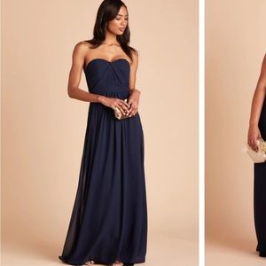 NEW! UNWORN! Birdy Grey Navy Chiffon Size Small